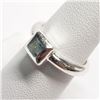 Image 3 : Silver Bule Topaz Ring (~Size 7) (~weight 5.22g), Suggested Retail Value $100