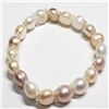 Image 2 : Fresh Water Pearl Flexible 7 Inches Bracelet (~weight 18.6g), Suggested Retail Value $40