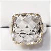 Image 1 : Brass Crystal(12.4ct) Ring, Suggested Retail Value $100