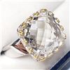 Image 2 : Brass Crystal(12.4ct) Ring, Suggested Retail Value $100