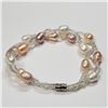Image 2 : Fresh Water Pearl Magnetic Clasp 12.33G 8Inches Bracelet (~weight 12.33g), Suggested Retail Value $4