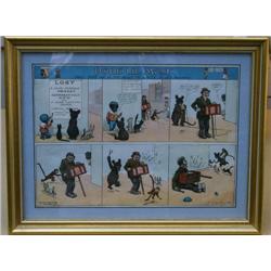 Framed Comic Strip Pore Lil Mose