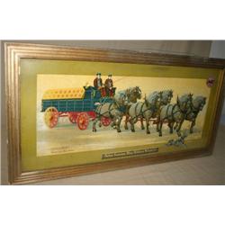 Adv. Sign-Pabst Blue Ribbon Horses 