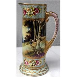 Hand painted Nippon Pitcher
