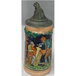 Stein with Pewter Top German