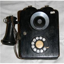 Wooden Wall Telephone