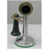 Image 1 : Chrome Candlestick Telephone
