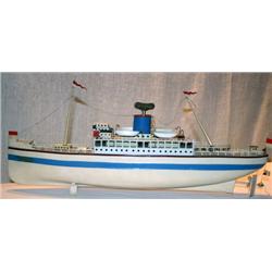 Tin Plate Ocean Liner by Fleischmann