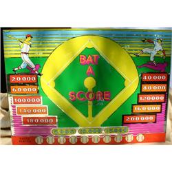Baseball Machine Back Glass