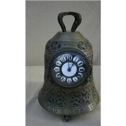 Brass Bell Clock