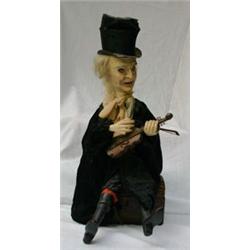 Old Man Violinist Automaton