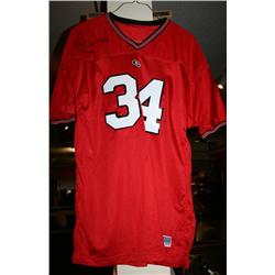 UGA Football Jersey signed Herschel Wal