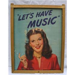 Adv. Sign Let’s Have Music