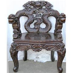 Carved Arm Chair