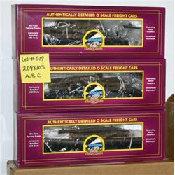 W VA Pulp & Paper Log Cars