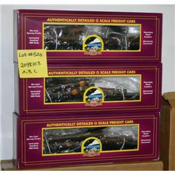 W VA Pulp & Paper Log Cars