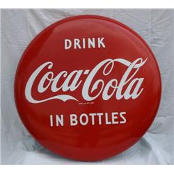 Ad. Sign - Coca Cola Button