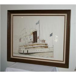 Print Fall River Line Puritan