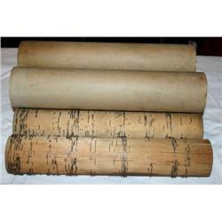 Four Grand Roller Organ Cylinders