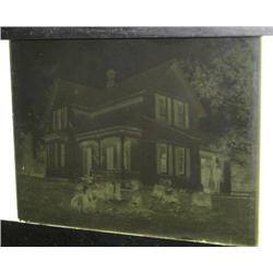 Image on Glass - Family & Farm House