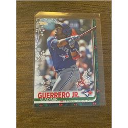 Vladimir Guerrero JR Topps Green holiday Rc