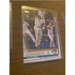 Vladimir Guerrero jr rookie debut rc