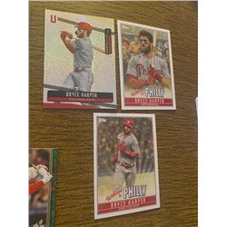 Bryce Harper 3 card lot