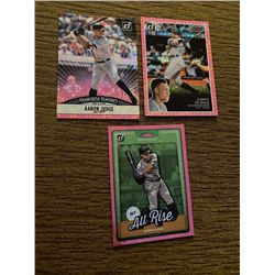 Aaron Judge donruss pink lot