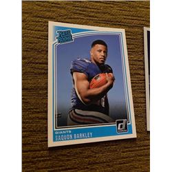 Saquon Barkley Donruss RC
