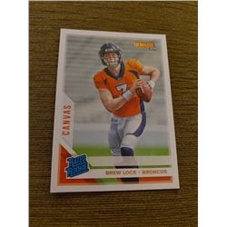 Drew Lock Donruss RC