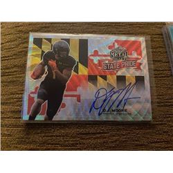 D.J. Moore Leaf Metal auto