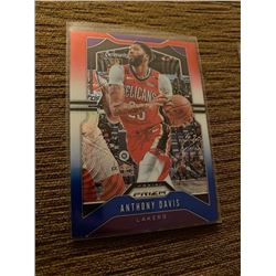 Anthony Davis prizm red white and blue