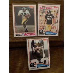 Franco Harris, Mike Webster, John Stallworth