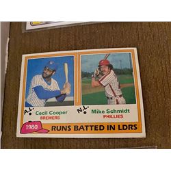 Cecil Cooper, Mike Schmidt