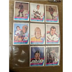 Vintage O pee chee Ice Hockey Cards Lot