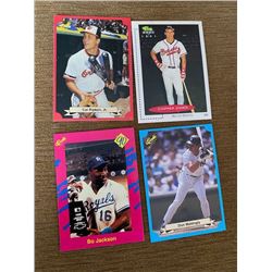 Cal Ripken Jr, Chiper Jones, Bo Jackson