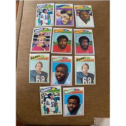Vintage Football Cards Lot
