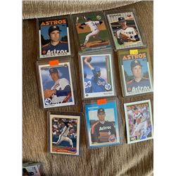 Nolan ryan 9 card lot