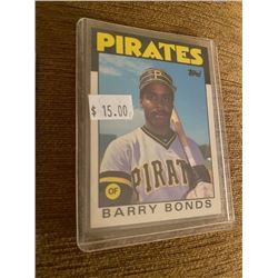 Barry Bonds Topps Traded Rc