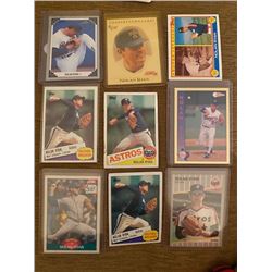 Nolan Ryan Baseball Cards Lot