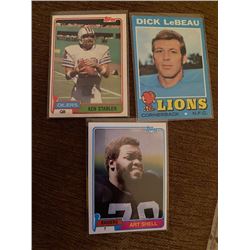 Ken Stabler, Dick Lebeau, Art Shell