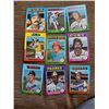 Image 1 : 1975 Topps Baseball Cards Lot