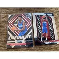 Shai Gilgeous Alexander Prizm RC and emergent rc