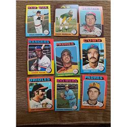 1975 Topps Doug Griffin, Cesar Tovar, Danny Frisella and more