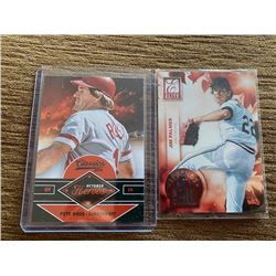 Pete Rose, Jim Palmer insert lot