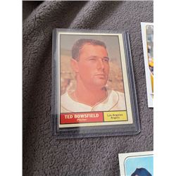 Ted Bowsfield 1961 Topps