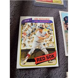 Carl Yastrzemski 1980 topps