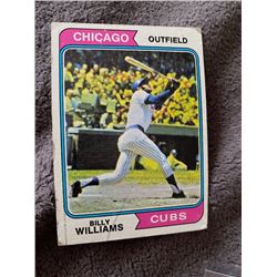 Billy Williams 1974 topps