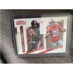 Dwayne Haskins, Parris Campbell contenders  RC