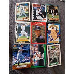 Cal Ripken Jr 9 Card Lot